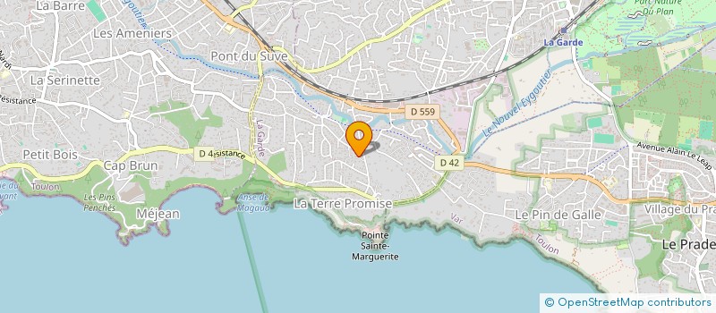 localisation de l'entreprise SASU PROJET D'ARBRES à LA GARDE