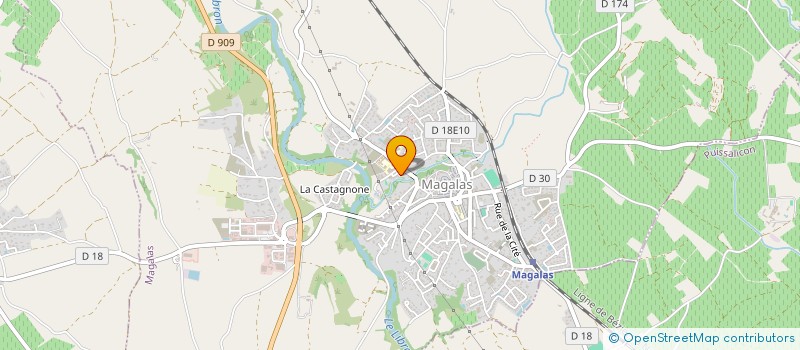localisation de l'entreprise SASU PROPUB-MILMAK à MAGALAS