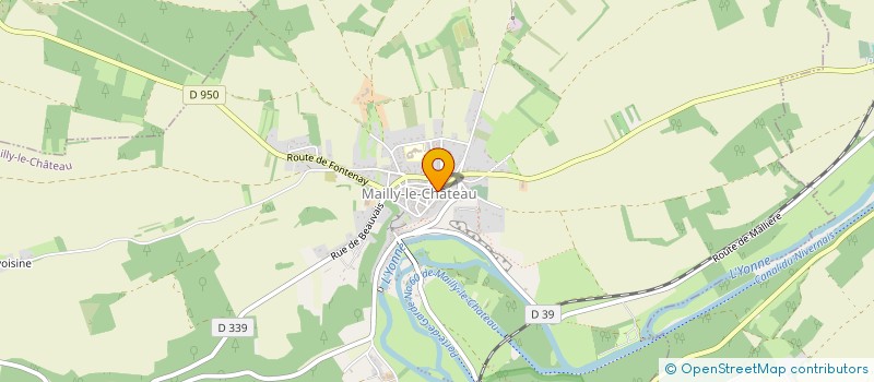 localisation de l'entreprise SASU PROXIMA ALIMENTATION  MAILLY-LE-CHATEAU