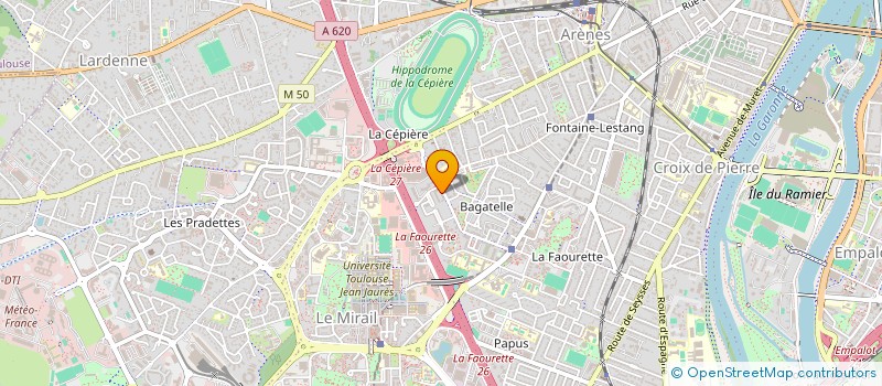 localisation de l'entreprise SASU PRYME VTC à TOULOUSE