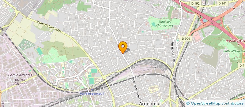 localisation de l'entreprise SASU PURPLE LADY  ARGENTEUIL