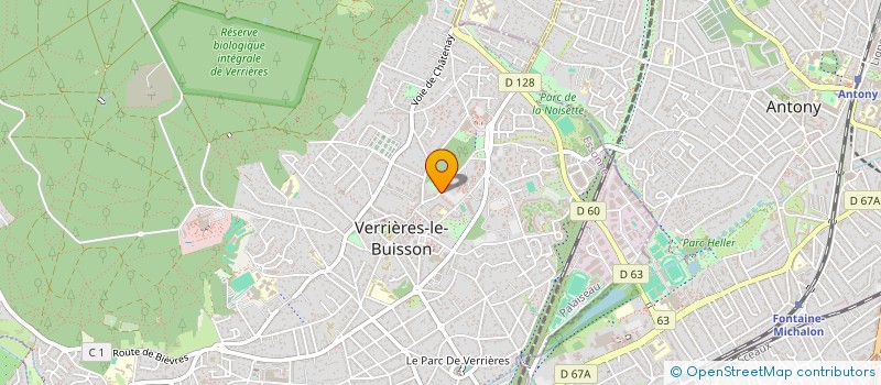 localisation de l'entreprise SASU PYLONES à VERRIERES-LE-BUISSON
