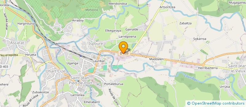 localisation de l'entreprise SASU PYRENEES FROID à ISPOURE