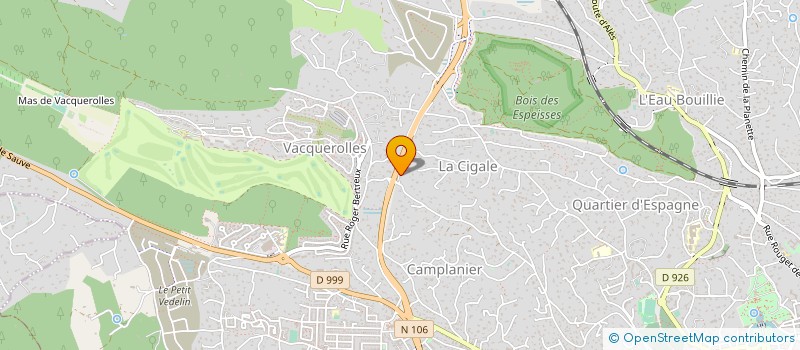 localisation de l'entreprise SASU R.T.T.P  NIMES