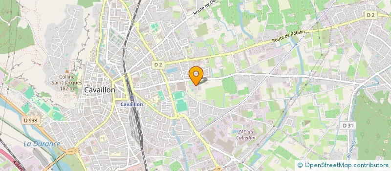 localisation de l'entreprise SASU RACCHINI à CAVAILLON