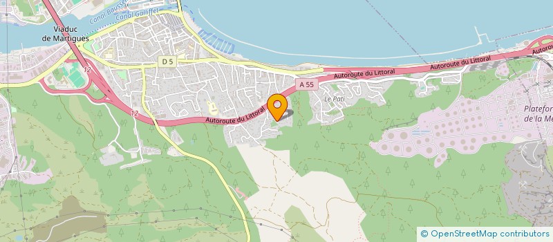 localisation de l'entreprise SASU RADONICO  MARTIGUES