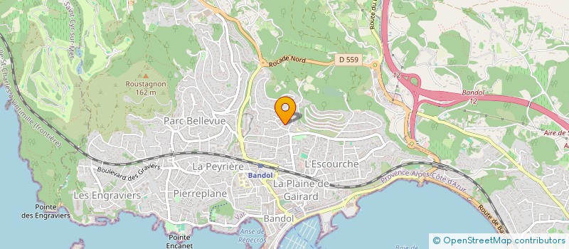 localisation de l'entreprise SASU RAOUX CONSEILS  BANDOL