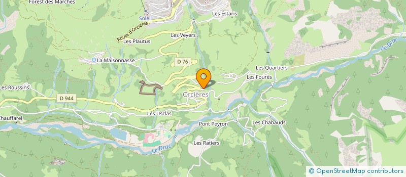 localisation de l'entreprise SASU RAPIDO TRUCK à ORCIERES