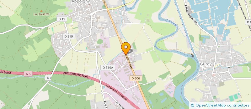 localisation de l'entreprise SASU RAVSELJ  APPOIGNY