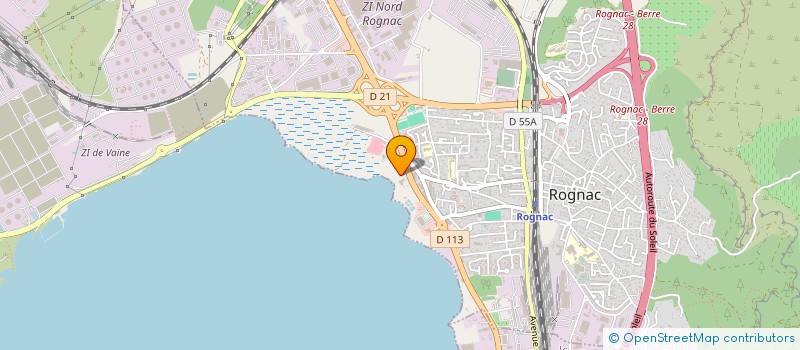 localisation de l'entreprise SASU RCBL PLAQUISTE à ROGNAC