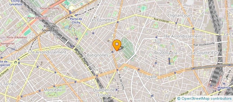 localisation de l'entreprise SASU REBIRTH PRODUCTIONS  PARIS