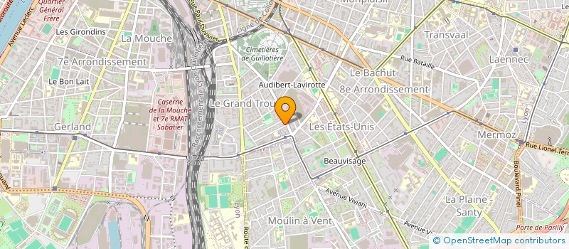 localisation de l'entreprise SASU RELIEVE BODY AND SOUL  LYON