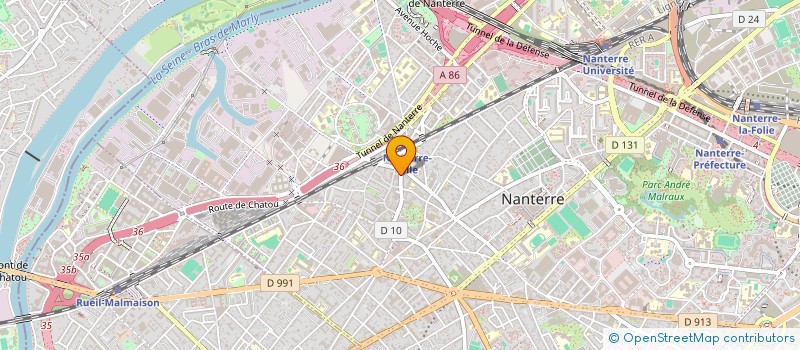 localisation de l'entreprise SASU RENAUD CASH à NANTERRE
