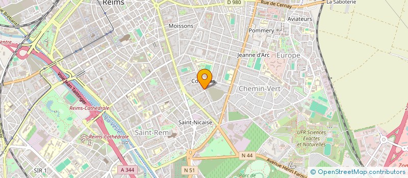 localisation de l'entreprise SASU RENOV'ART'M  REIMS