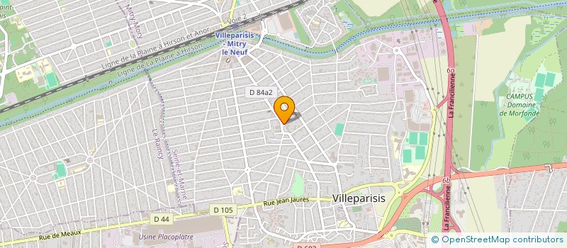 localisation de l'entreprise SASU REPARPHONE 77  VILLEPARISIS