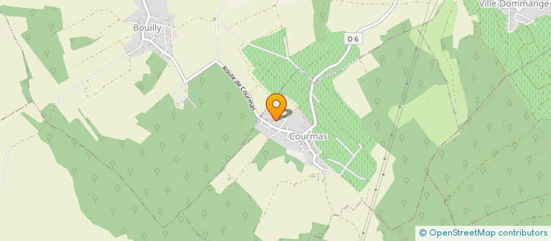 localisation de l'entreprise SASU RION SIMON  COURMAS