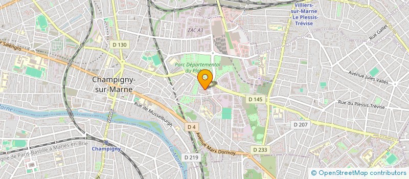 localisation de l'entreprise SASU RIZK à CHAMPIGNY-SUR-MARNE