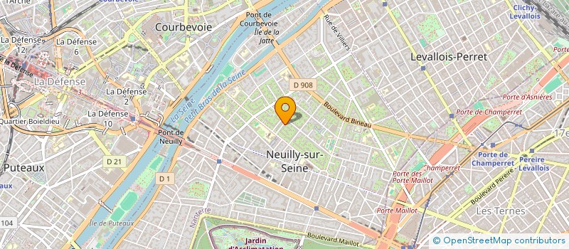 localisation de l'entreprise SASU ROMAIN MANIVET à NEUILLY-SUR-SEINE
