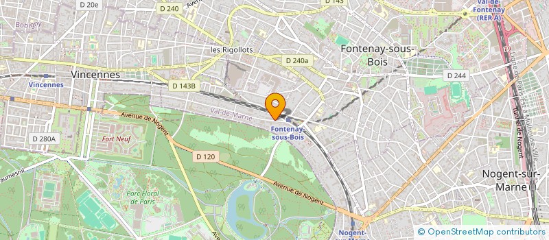 localisation de l'entreprise SASU ROMAIN SPEISSER  NEUILLY-PLAISANCE