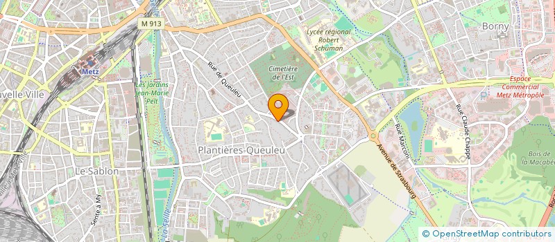 localisation de l'entreprise SASU ROUSSEY CONSEILS SERVICES  METZ