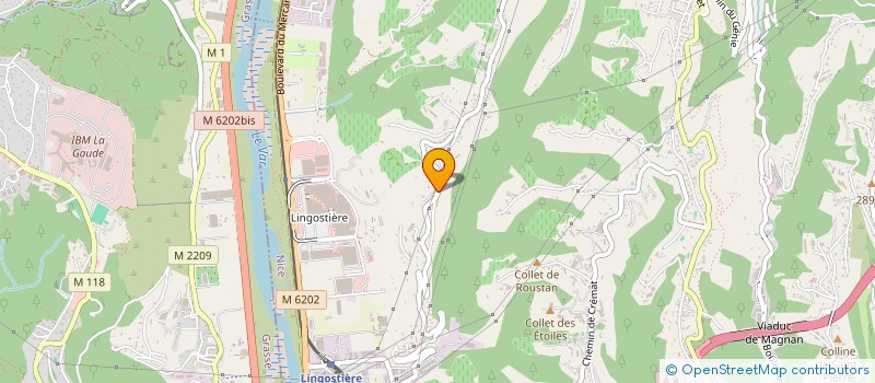 localisation de l'entreprise SASU RP-MDB  NICE