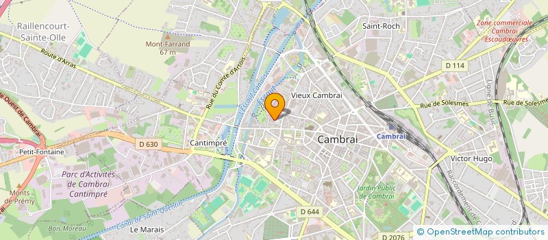 localisation de l'entreprise SASU RUIZ MICHEL à CAMBRAI