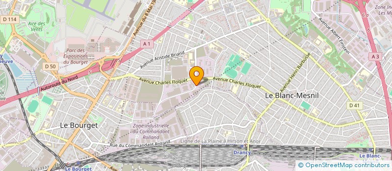 localisation de l'entreprise SASU RZASA GRZEGORZ à LE BLANC-MESNIL