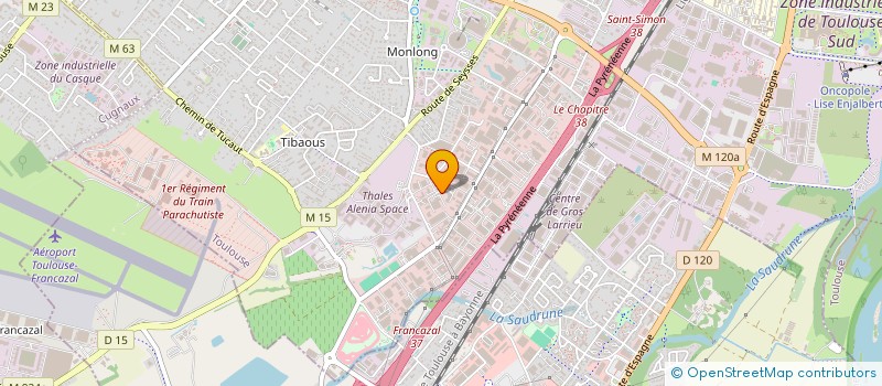 localisation de l'entreprise SASU S.D.D à TOULOUSE