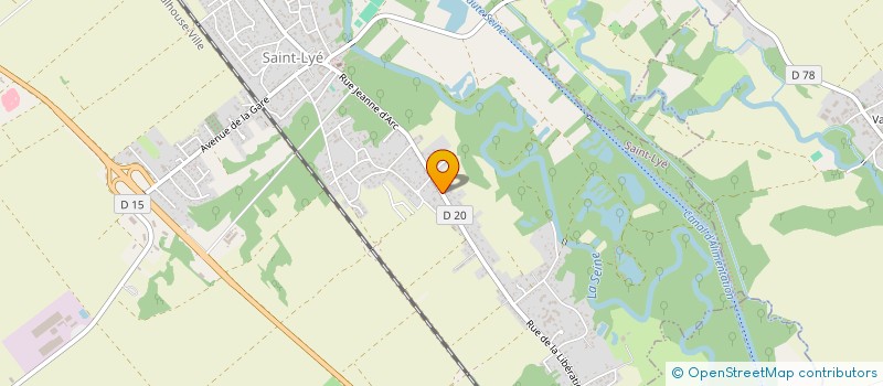 localisation de l'entreprise SASU S.MENDES  SAINT-LYE