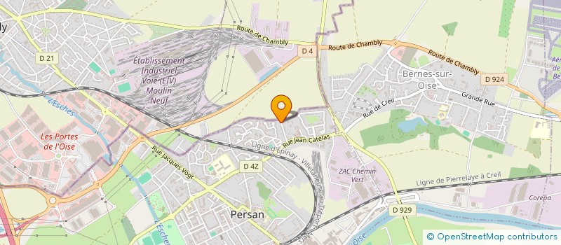 localisation de l'entreprise SASU SAINROSE  SAINT-DENIS