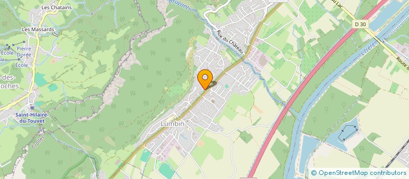 localisation de l'entreprise SASU SARAGAGLIA  LUMBIN