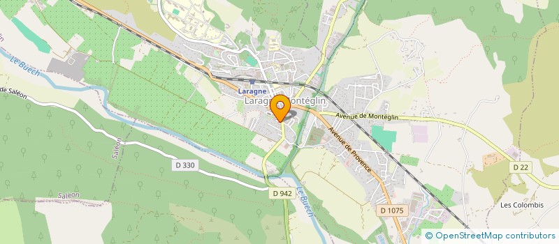 localisation de l'entreprise SASU SARI à LARAGNE-MONTEGLIN