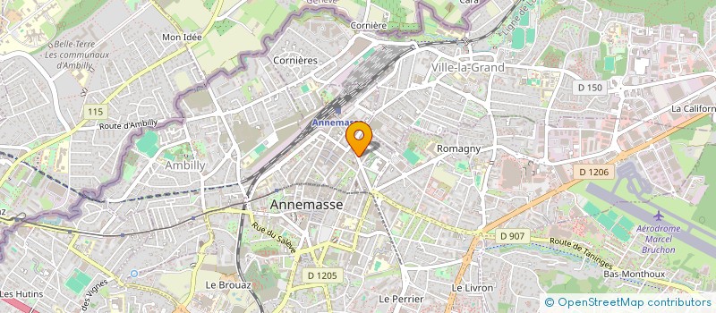 localisation de l'entreprise SASU SARIGOZ à ANNEMASSE