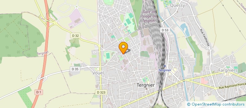 localisation de l'entreprise SASU SARISKA INVEST  TERGNIER