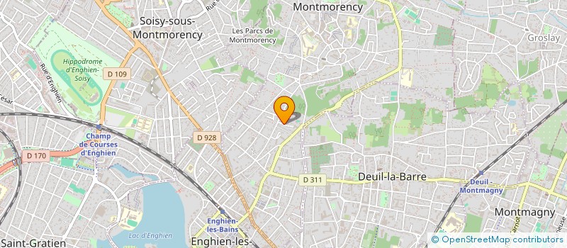 localisation de l'entreprise SASU SAVASTROV MIHAIL  MONTMORENCY