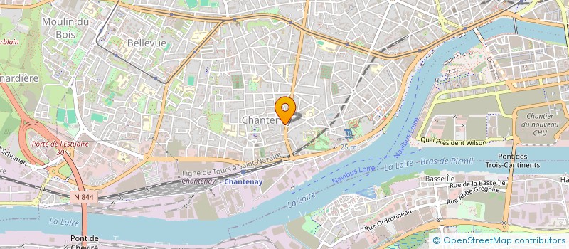 localisation de l'entreprise SASU SBS à NANTES