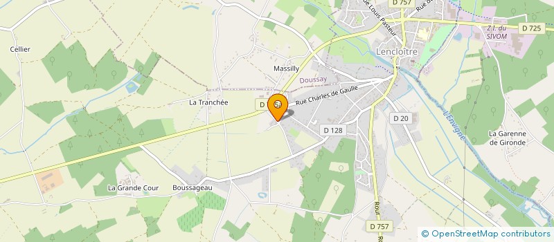 localisation de l'entreprise SASU SCODES  LENCLOITRE