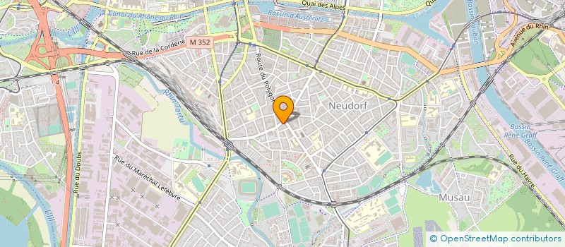 localisation de l'entreprise SASU SCOOTER 67 à STRASBOURG