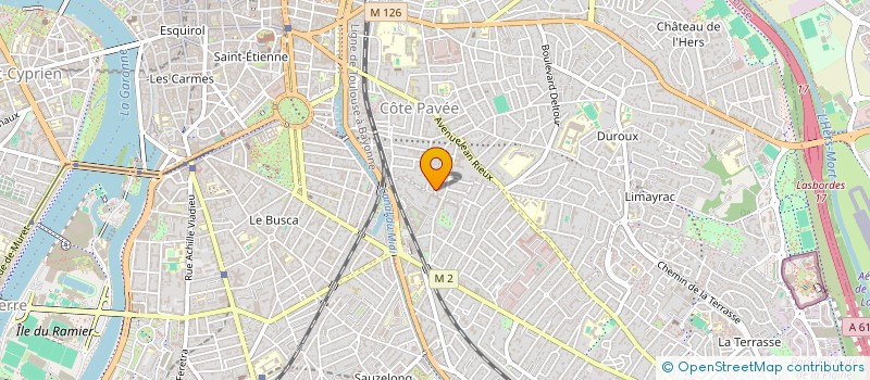 localisation de l'entreprise SASU SD CONSULT  TOULOUSE