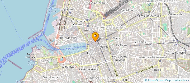 localisation de l'entreprise SASU SEA DISTRIBUTION à MARSEILLE