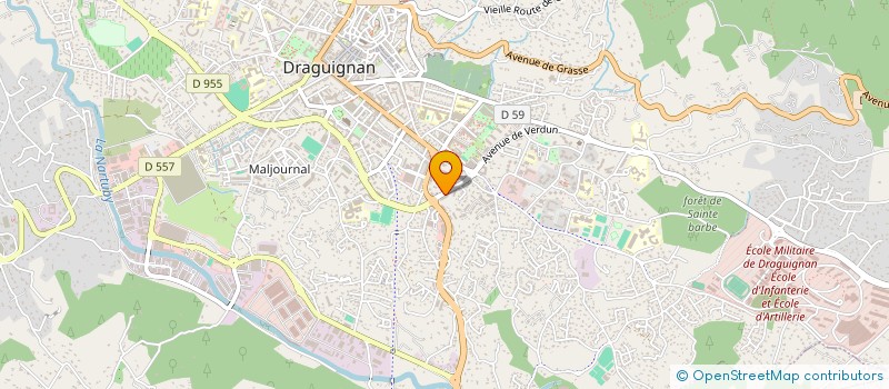 localisation de l'entreprise SASU SEDO  DRAGUIGNAN