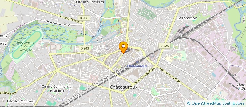 localisation de l'entreprise SASU SEKH à CHATEAUROUX