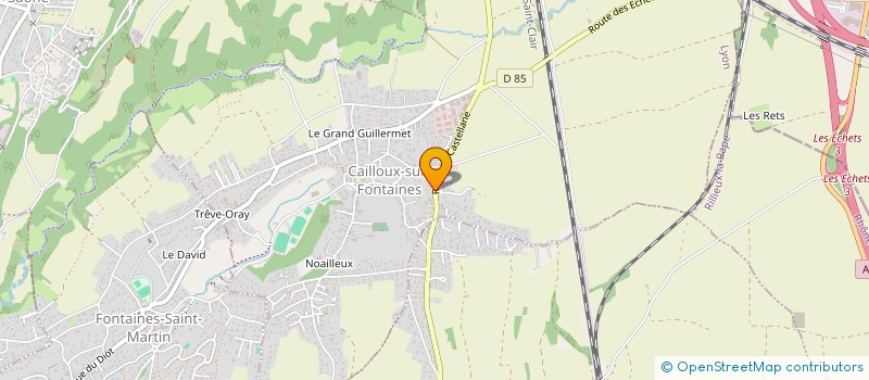 localisation de l'entreprise SASU SEPTEMBRE  CAILLOUX-SUR-FONTAINES