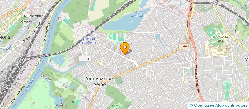 localisation de l'entreprise SASU SESAME TRANS à VIGNEUX-SUR-SEINE