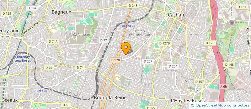 localisation de l'entreprise SASU SIA à BOURG-LA-REINE