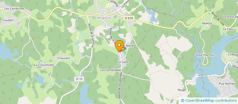 localisation de l'entreprise SASU SIN SPARROW  CLERGOUX