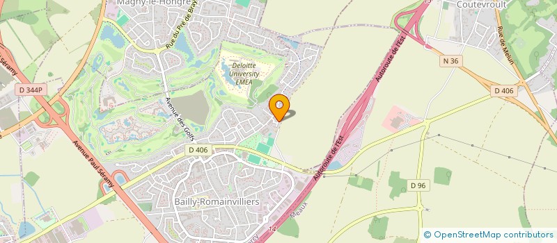 localisation de l'entreprise SASU SIRAT  BAILLY-ROMAINVILLIERS