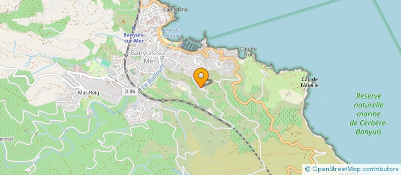 localisation de l'entreprise SASU SL IMMO  BANYULS-SUR-MER
