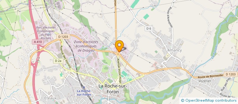 localisation de l'entreprise SASU SM à AMANCY