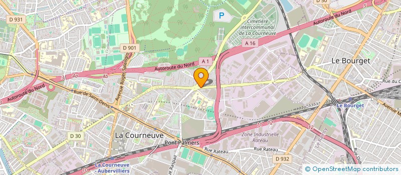 localisation de l'entreprise SASU SMARTPAL à LA COURNEUVE